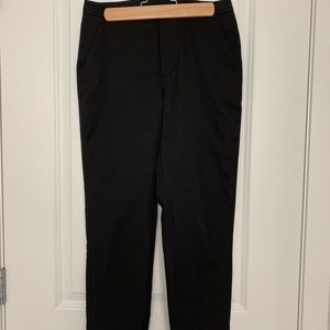 Lululemon city trek trouser - size 4 - black VEUC